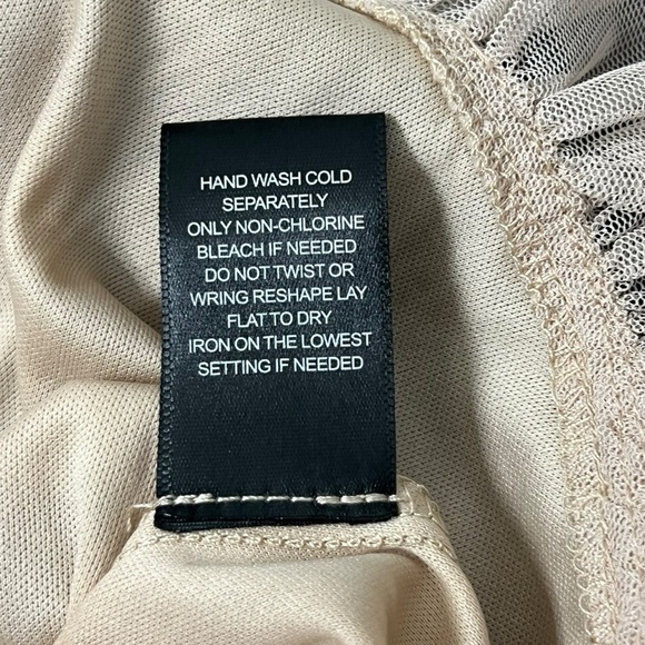 Three Hearts Black and White Halter Sheath Dress - Picture 14 of 14